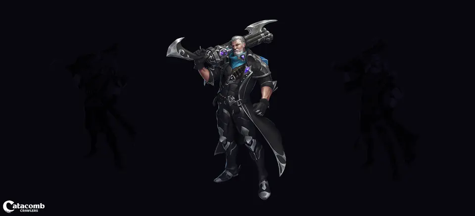 챔피언 콘셉트 · 3D 렌더