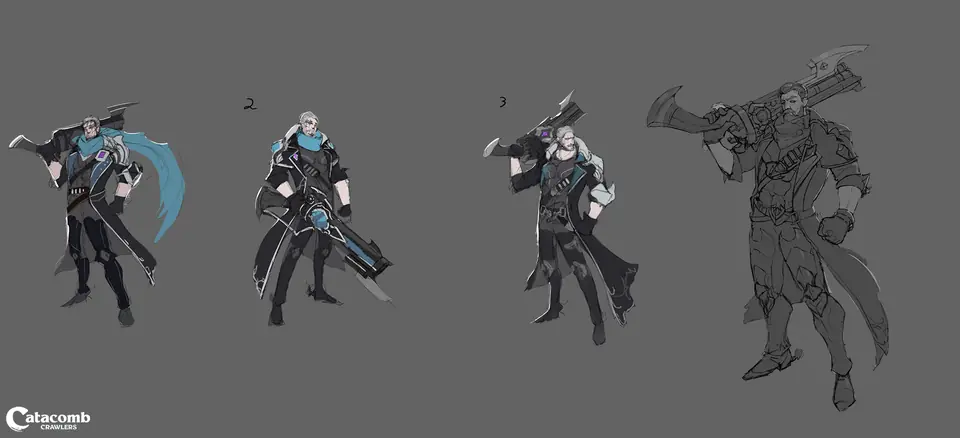 챔피언 콘셉트 · 디자인 시트