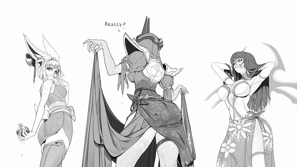 Morgwyn · 스케치